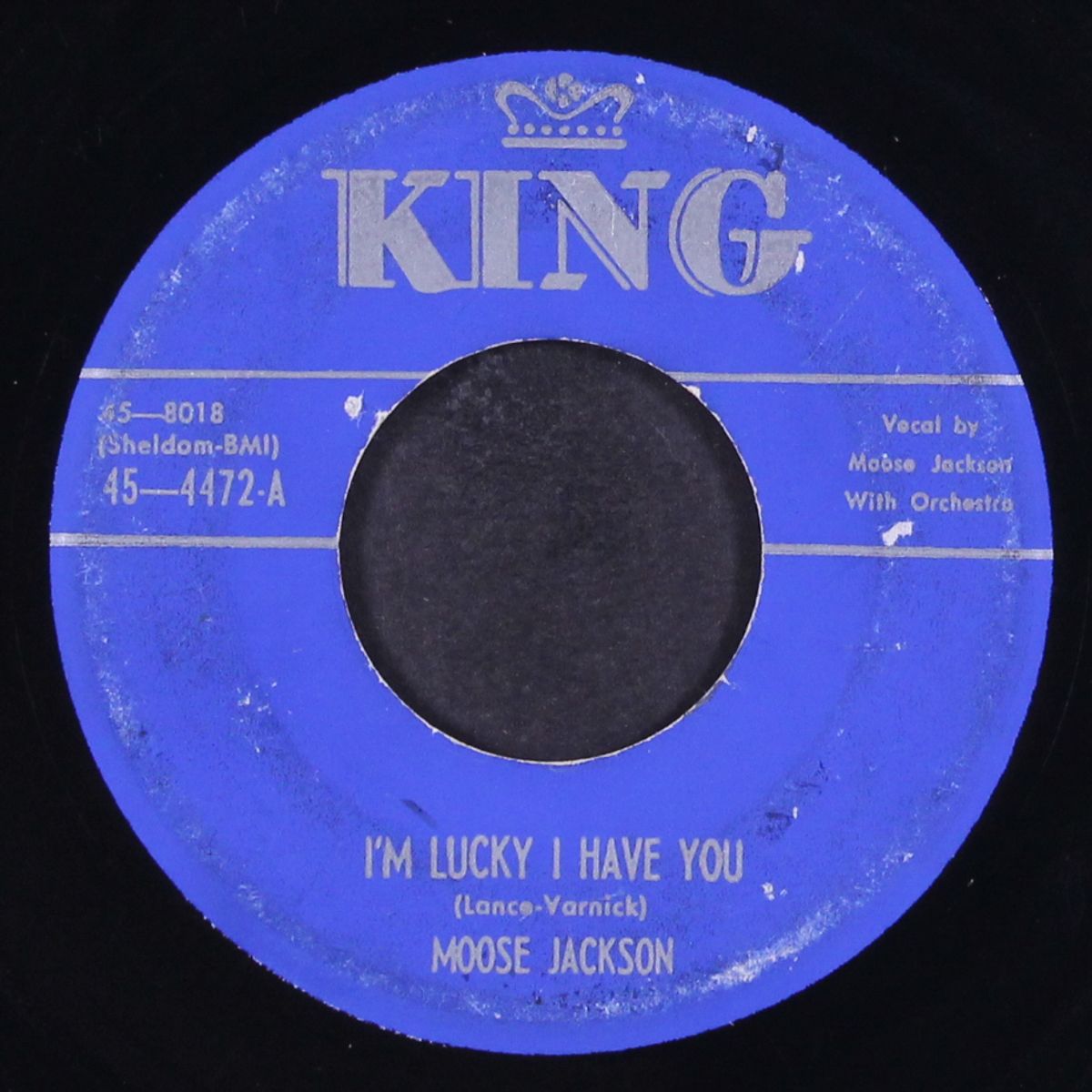 i'm lucky i have you / cherokee boogie by MOOSE JACKSON