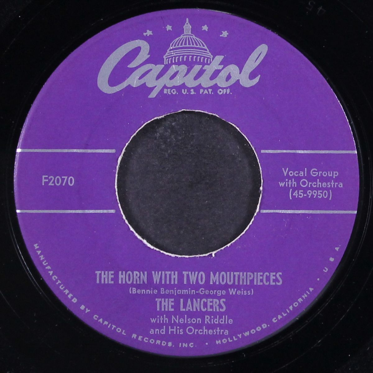 the horn with two mouthpieces by LANCERS