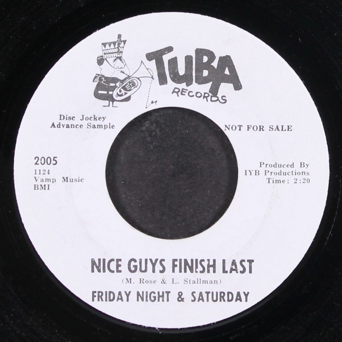 going nowhere / nice guys finish last by FRIDAY NIGHT & SATURDAY