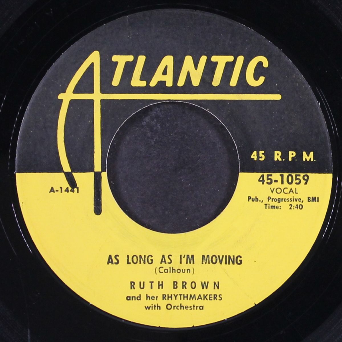 as long as i'm moving / i can see everybody's baby by RUTH BROWN