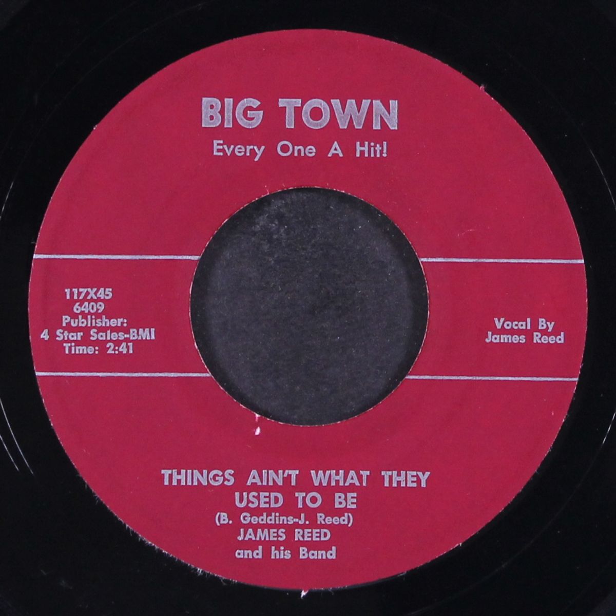 things ain't what they used to be by JAMES REED