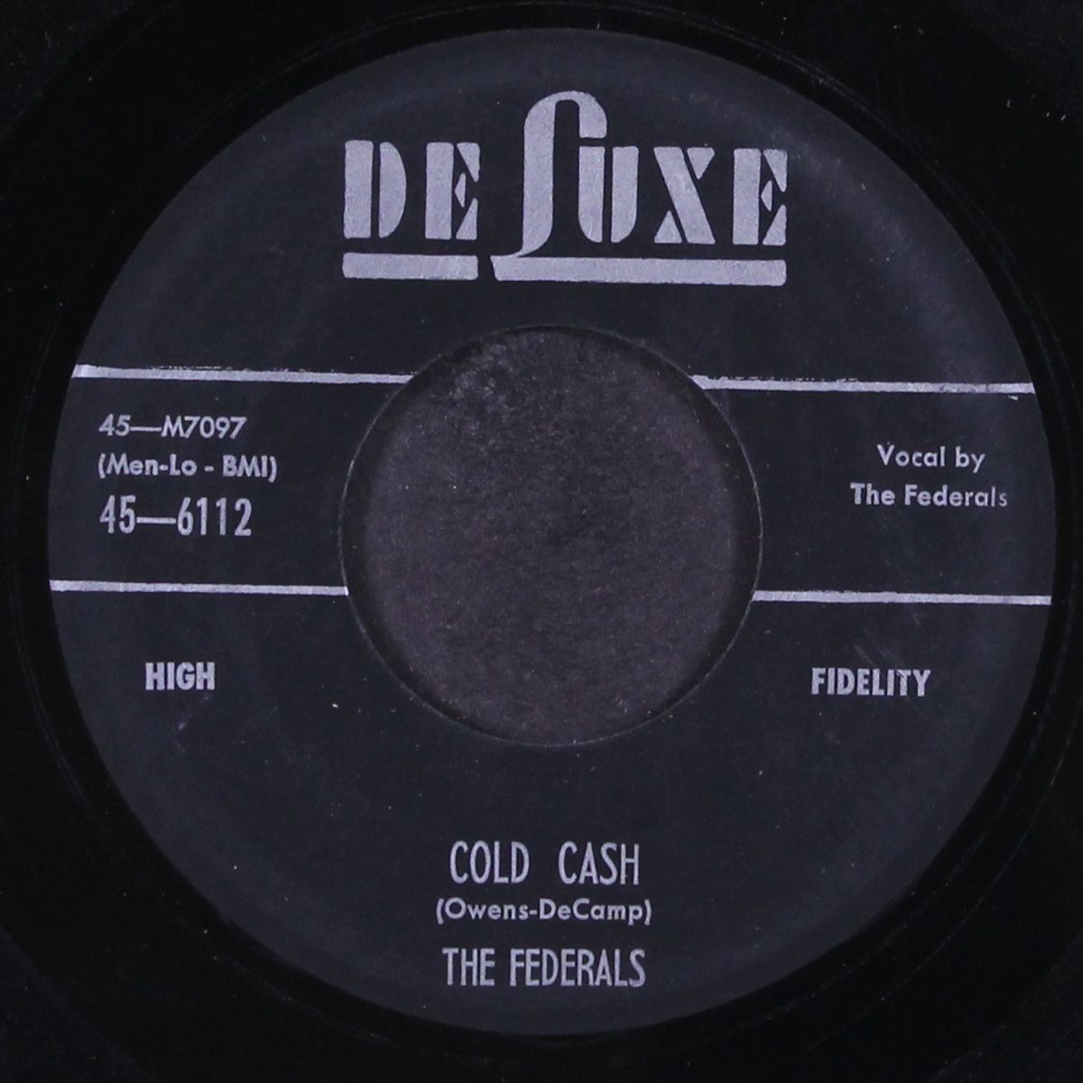 come go with me / cold cash by FEDERALS