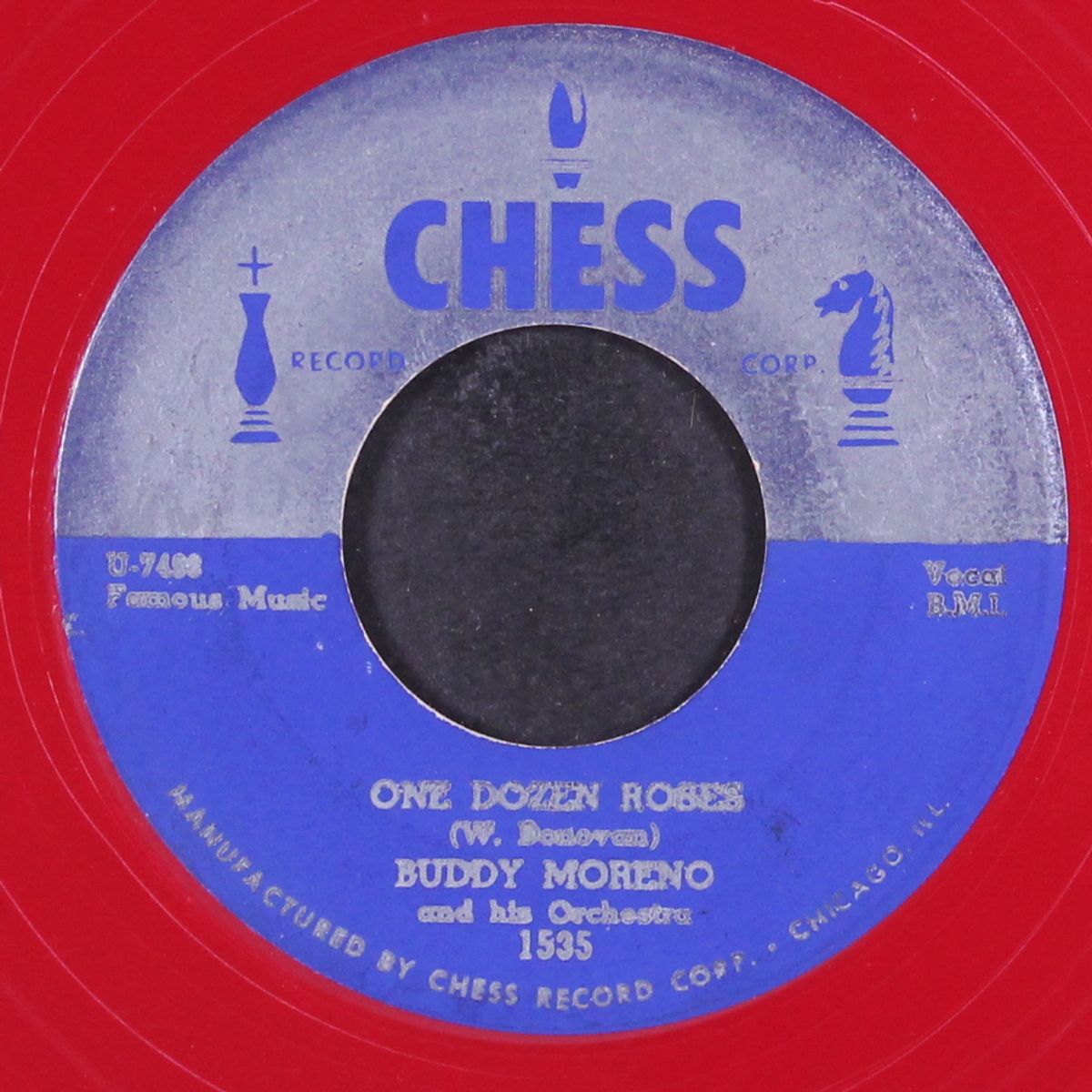 one dozen roses by BUDDY MORENO