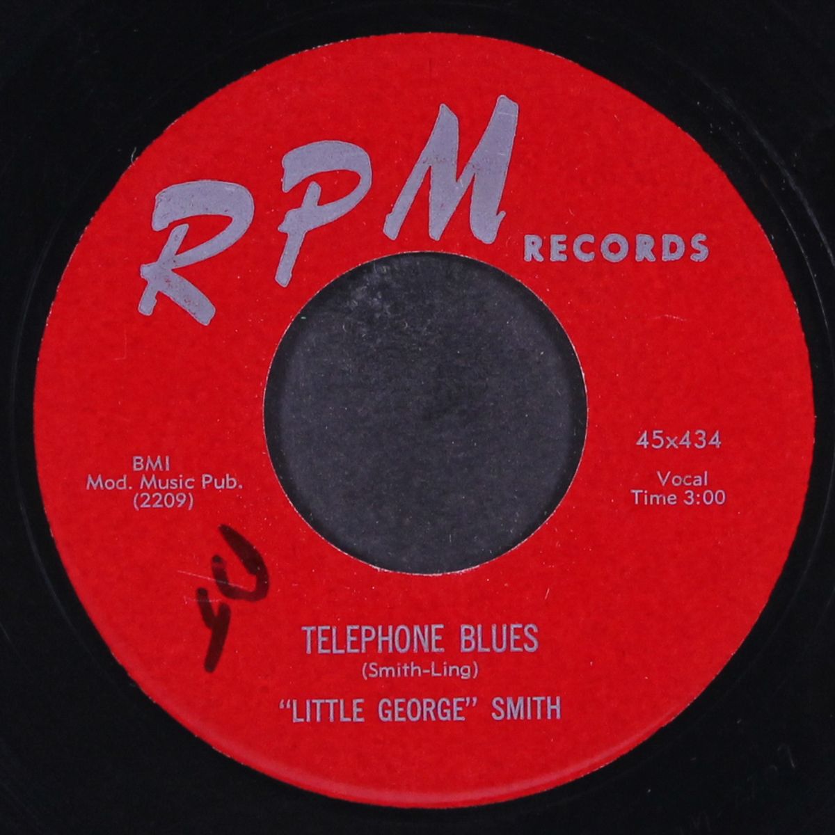 telephone blues / blues in the dark by LITTLE GEORGE SMITH