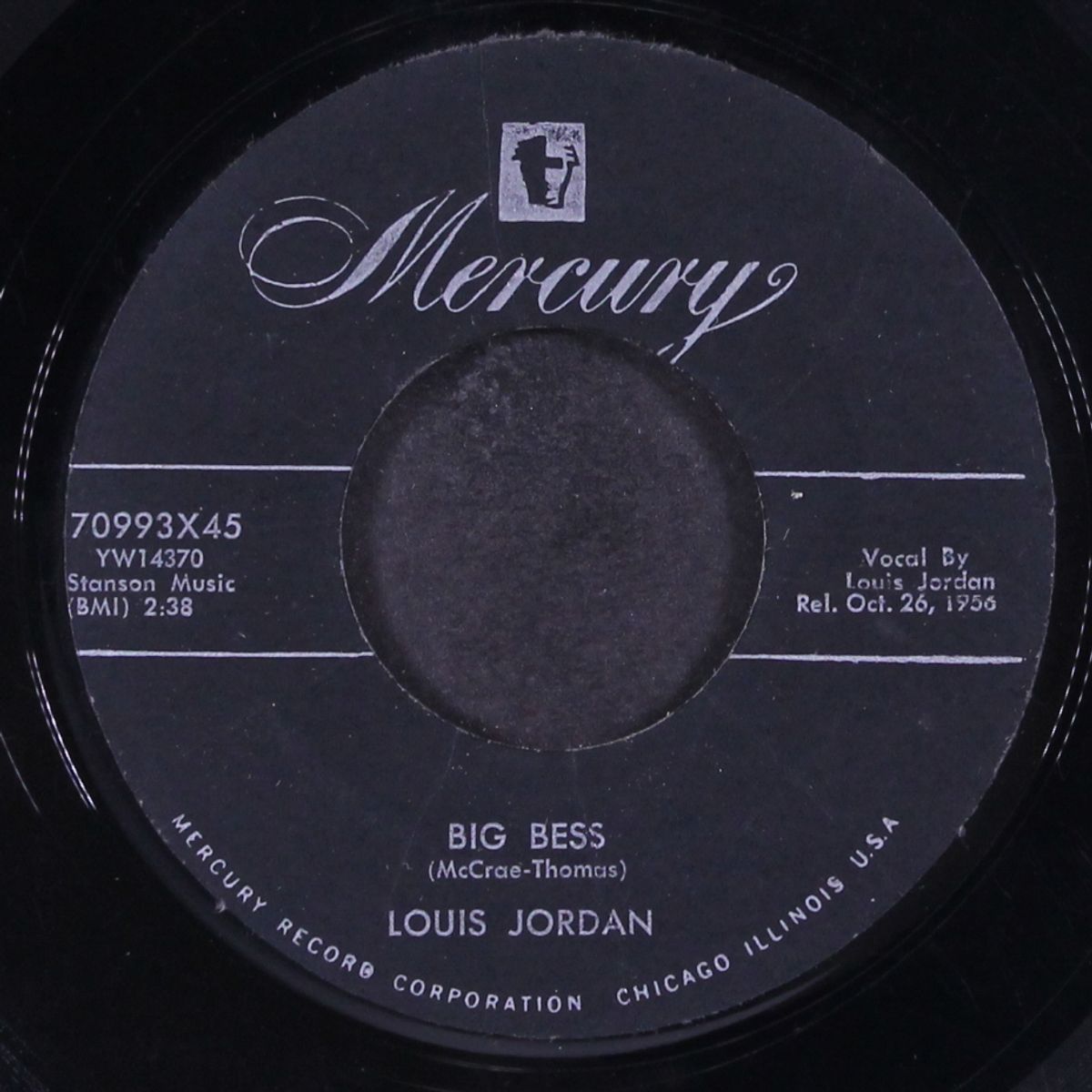 big bess / cat scratchin' by LOUIS JORDAN
