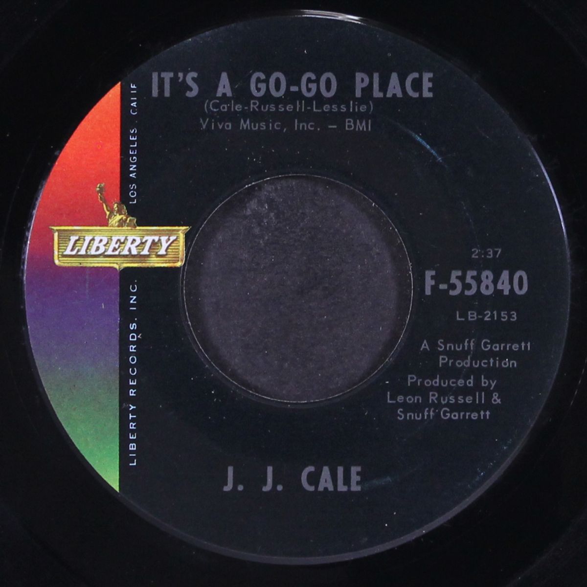 dick tracy / it's a go go place by J.J. CALE