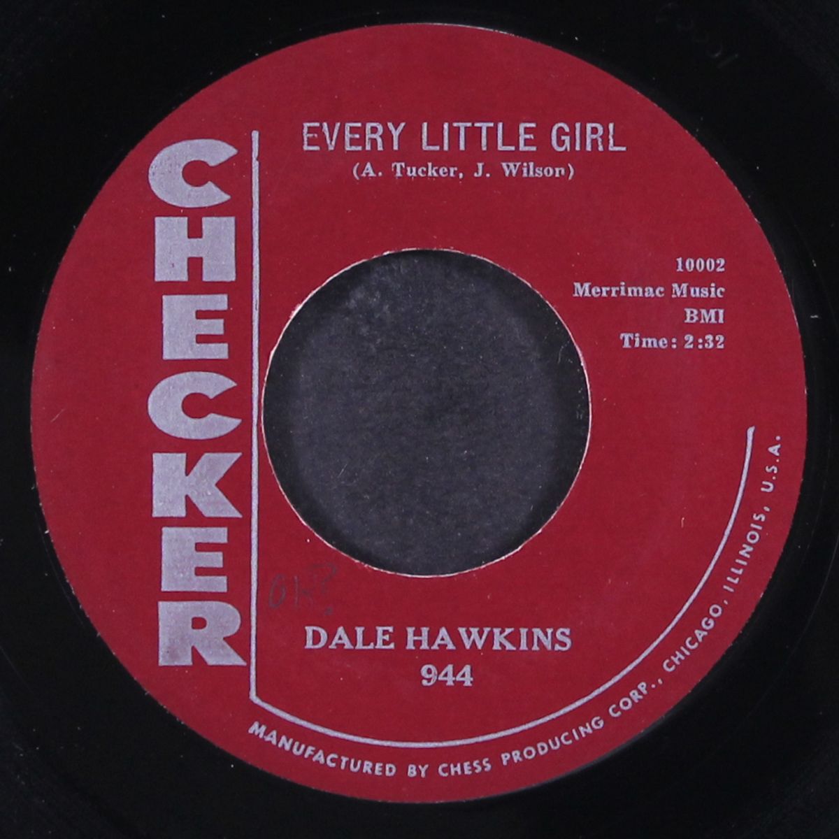 poor little rhode island / every little girl by DALE HAWKINS