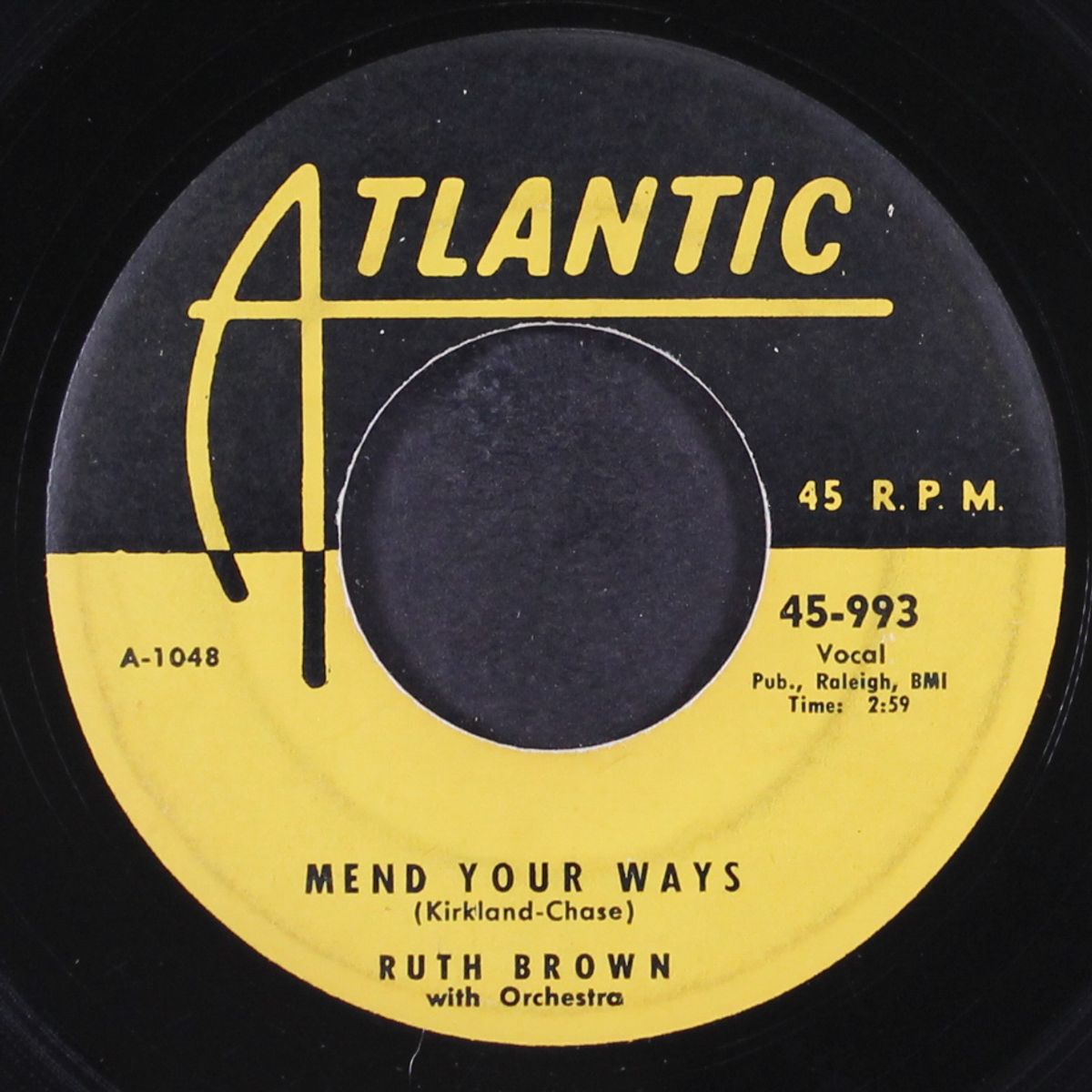 wild wild young men / mend your ways by RUTH BROWN