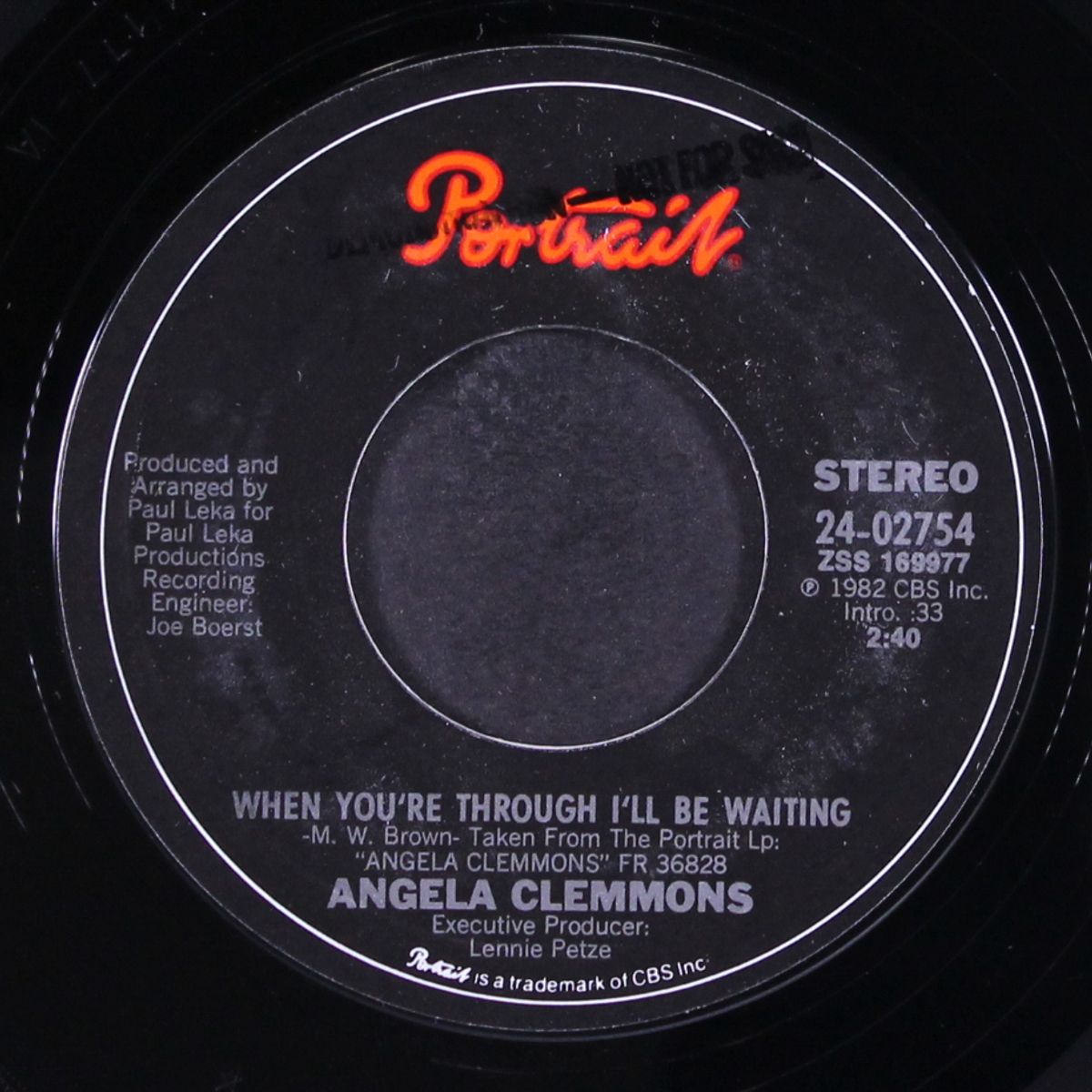 give me just a little more time / when you're through i'll be waiting by ANGELA CLEMMONS
