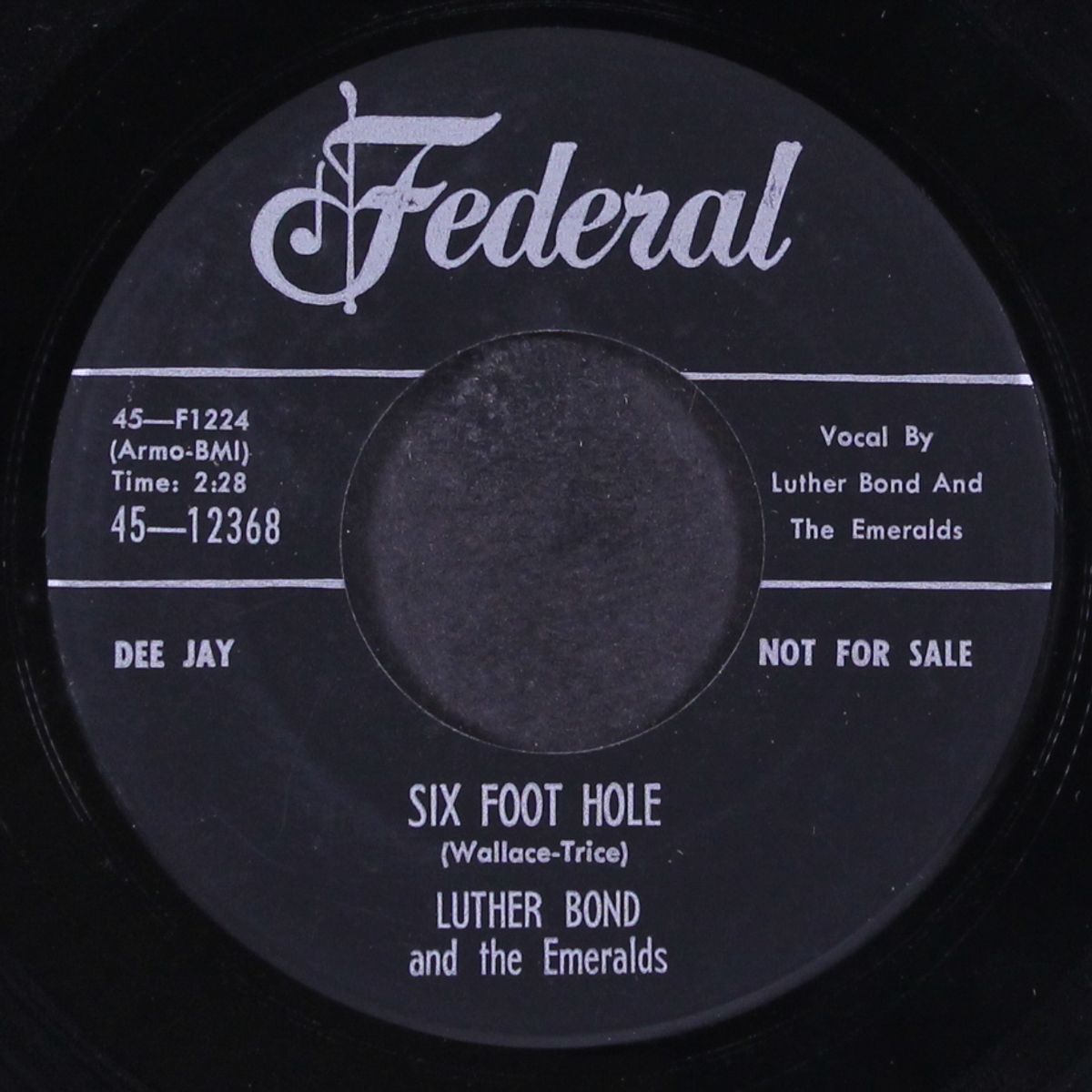 old mother nature / six foot hole by LUTHER BOND & EMERALDS
