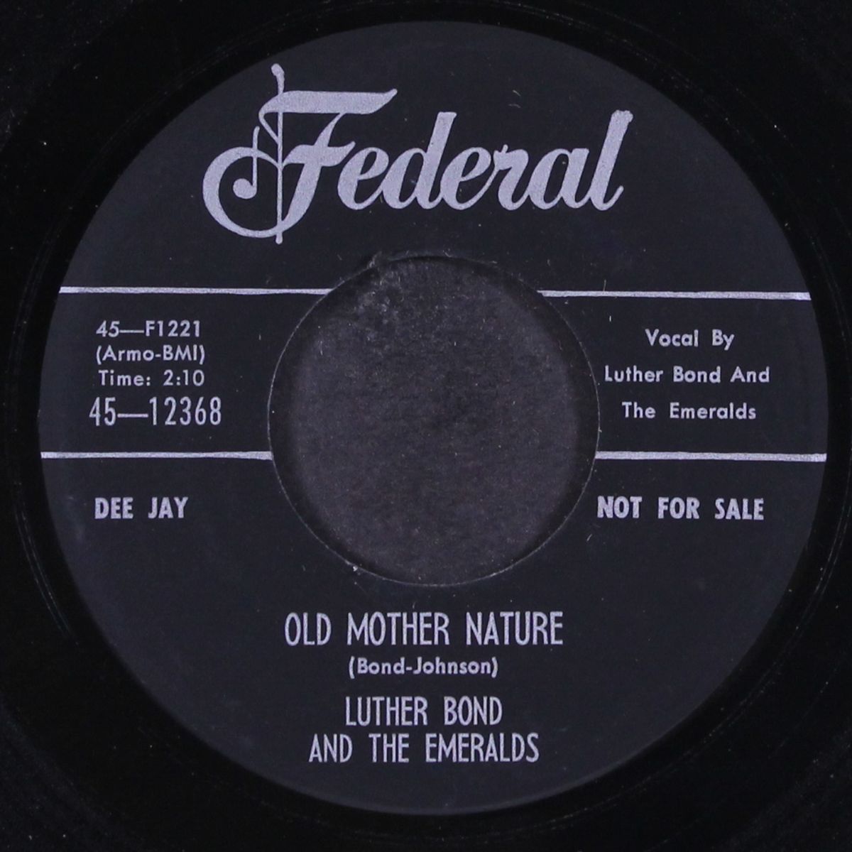 old mother nature / six foot hole by LUTHER BOND & EMERALDS