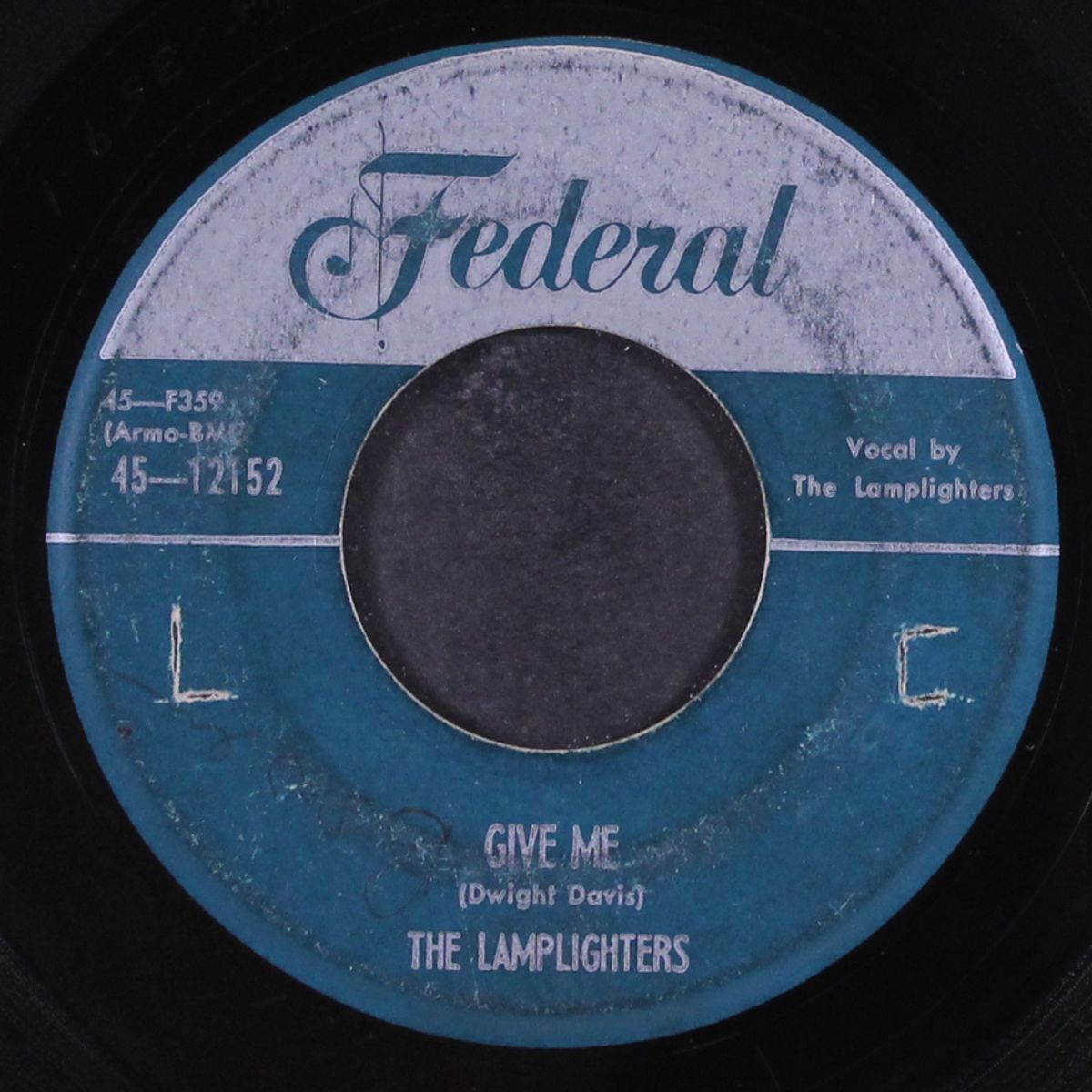 give me / be-bop wino by LAMPLIGHTERS