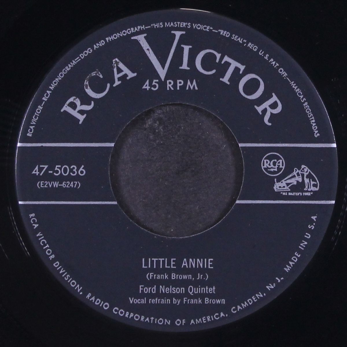 little annie / still feeling sad by FORD NELSON QUINTET