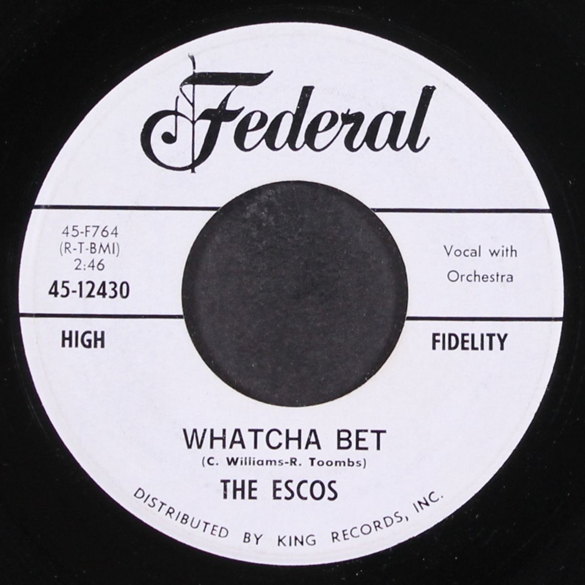 golden rule of love / whatcha bet by ESCOS