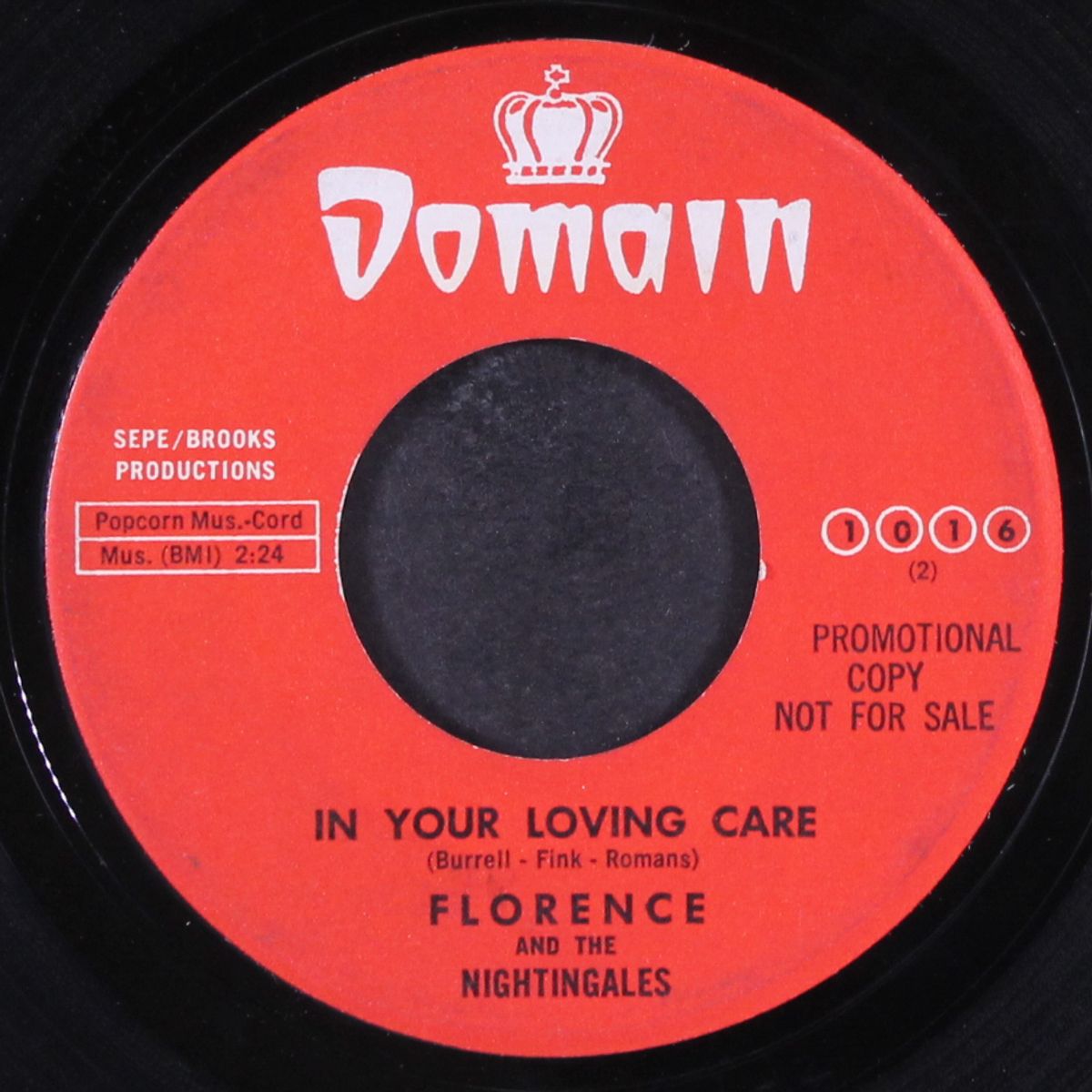 crazy dream / in your loving care by FLORENCE & NIGHTINGALES