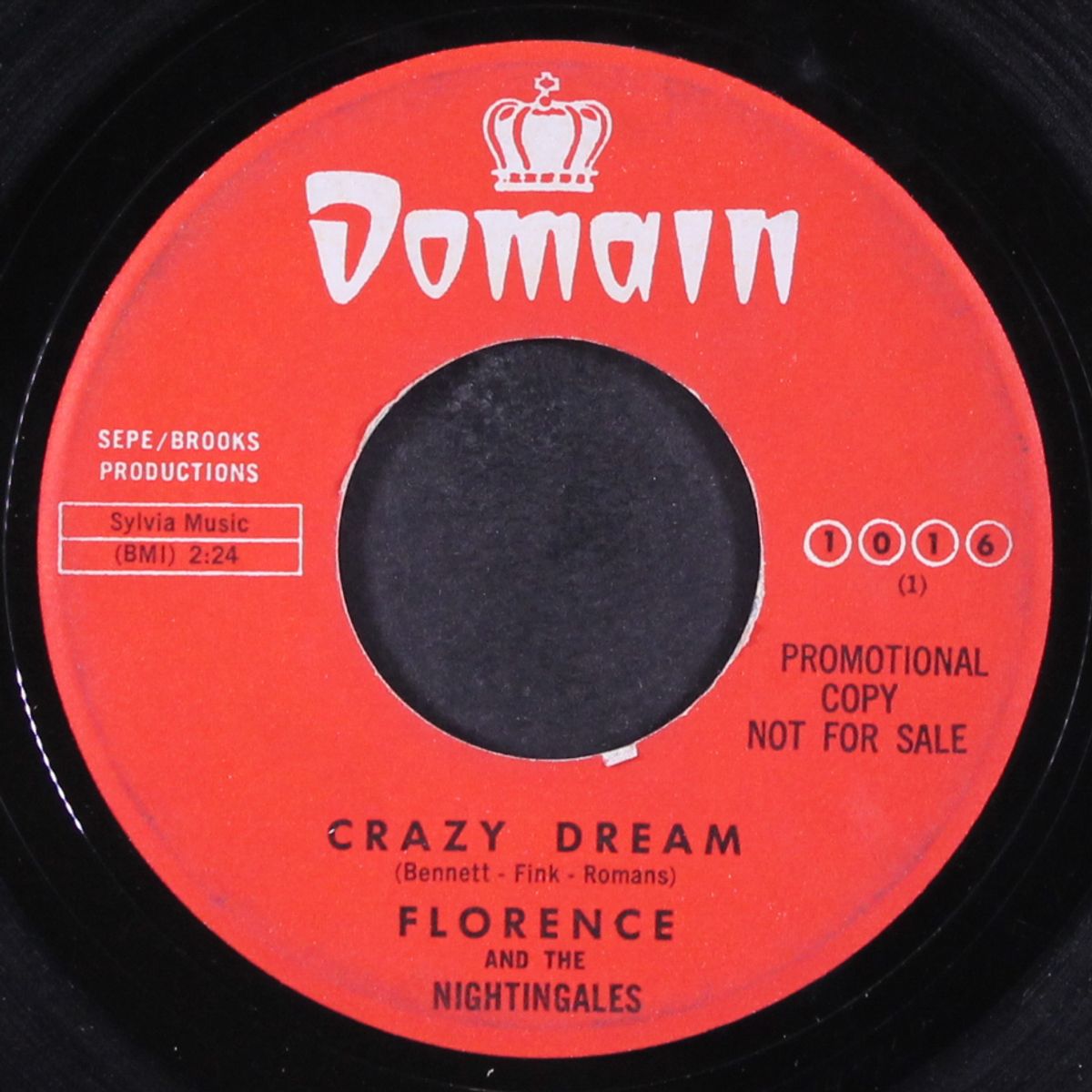 crazy dream / in your loving care by FLORENCE & NIGHTINGALES