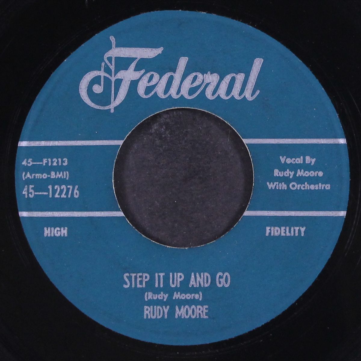 step it up and go / let me come home by RUDY MOORE