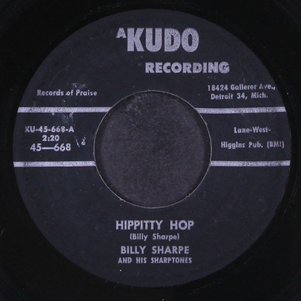hippitty hop / stars in my eyes by BILLY SHARPE & SHARPTONES