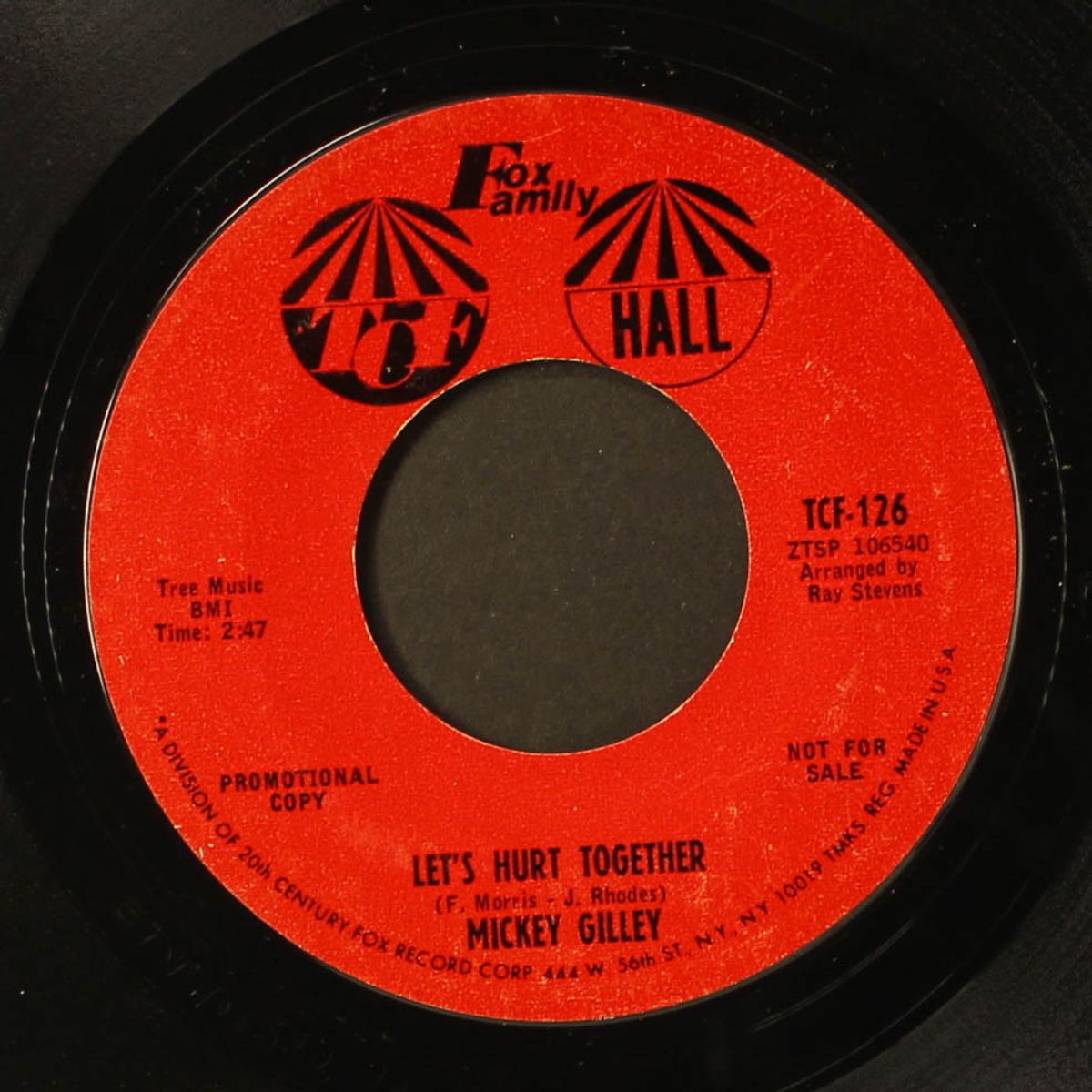 when two worlds collide / let's hurt together by MICKEY GILLEY