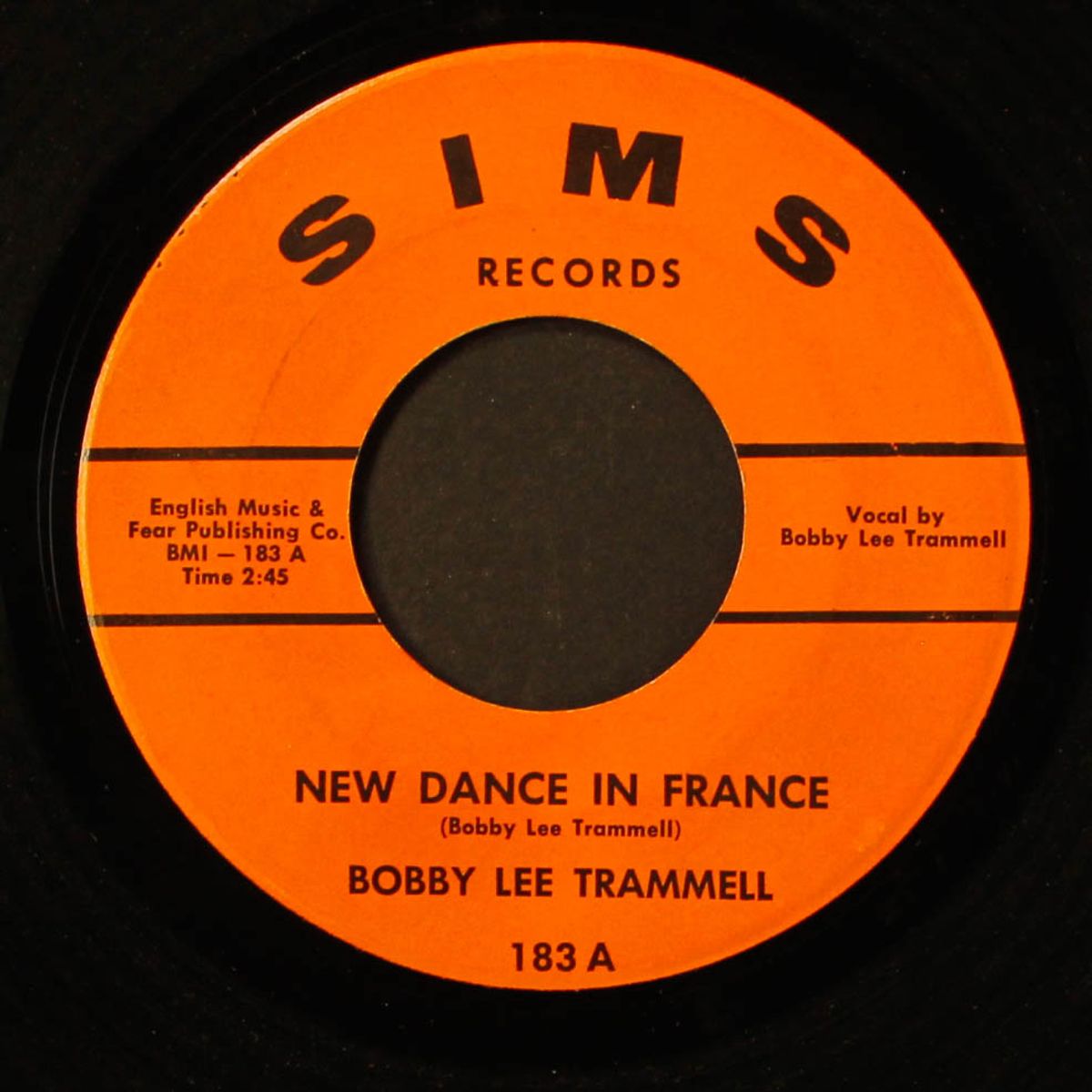new dance in france / give me that good lovin' by BOBBY LEE TRAMMELL