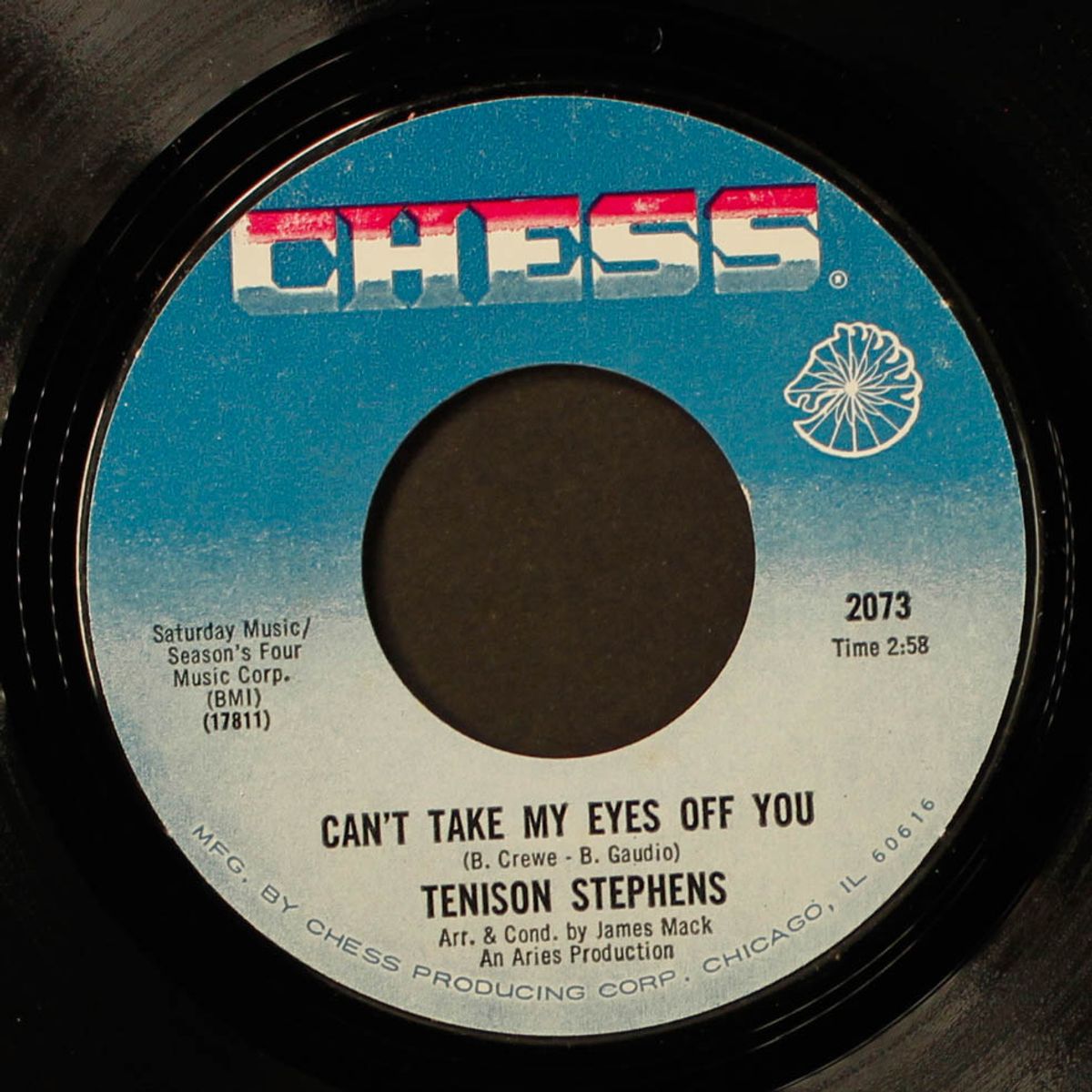 where would you be / can't take my eyes off you by TENISON STEPHENS