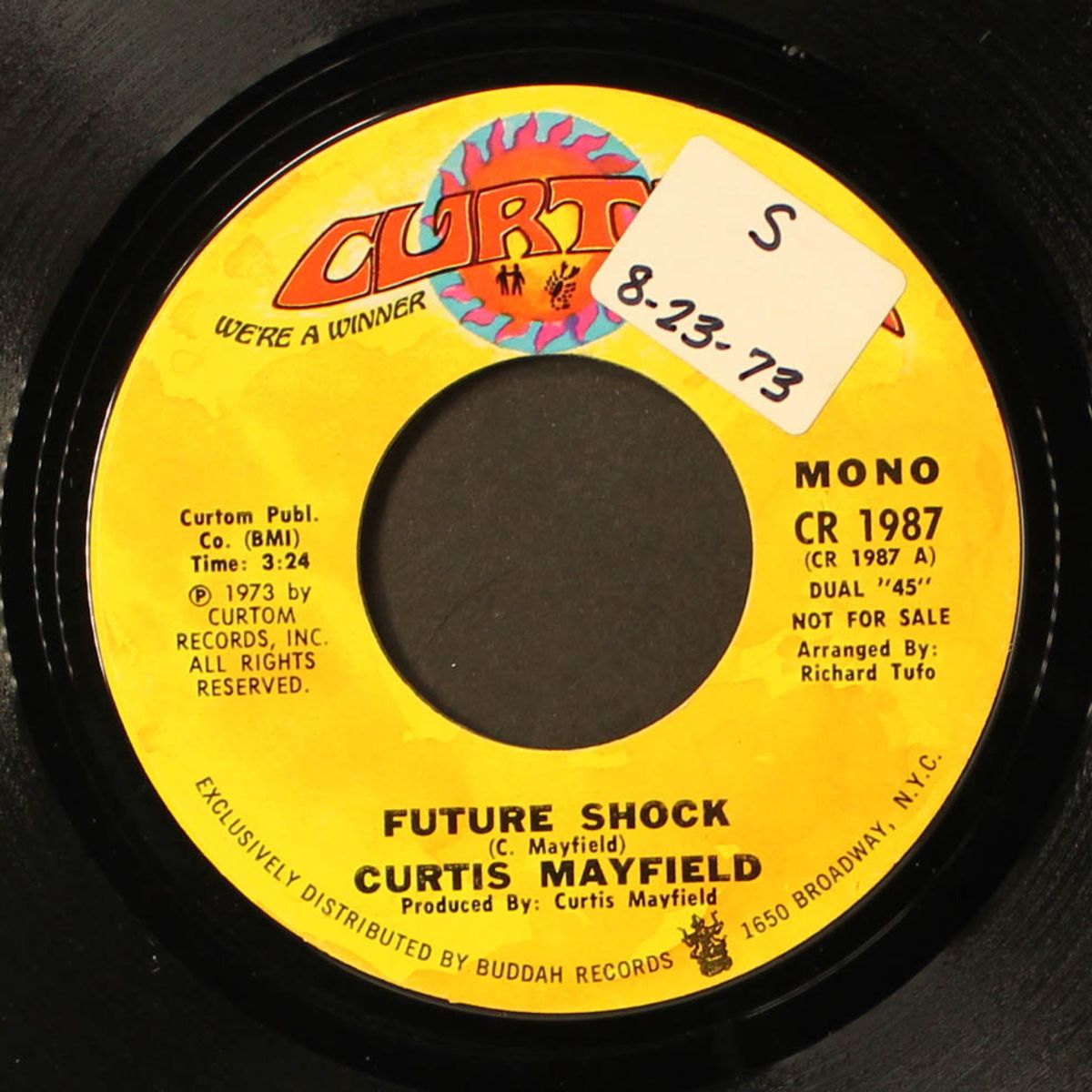 future shock / mono by CURTIS MAYFIELD