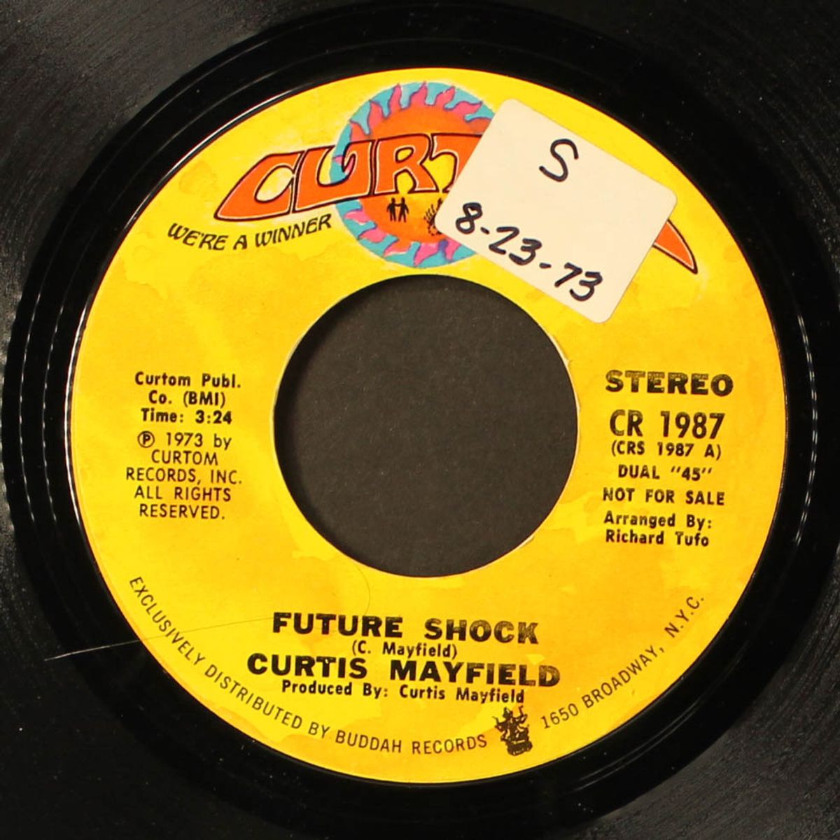 future shock / mono by CURTIS MAYFIELD