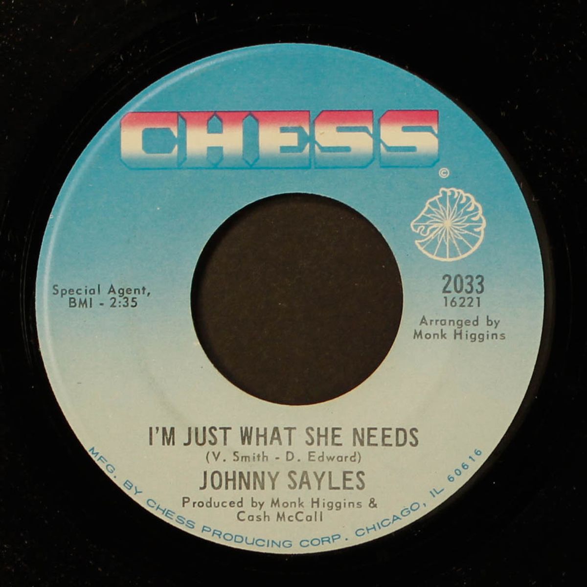 i'm just what she needs / lilly mae by JOHNNY SAYLES