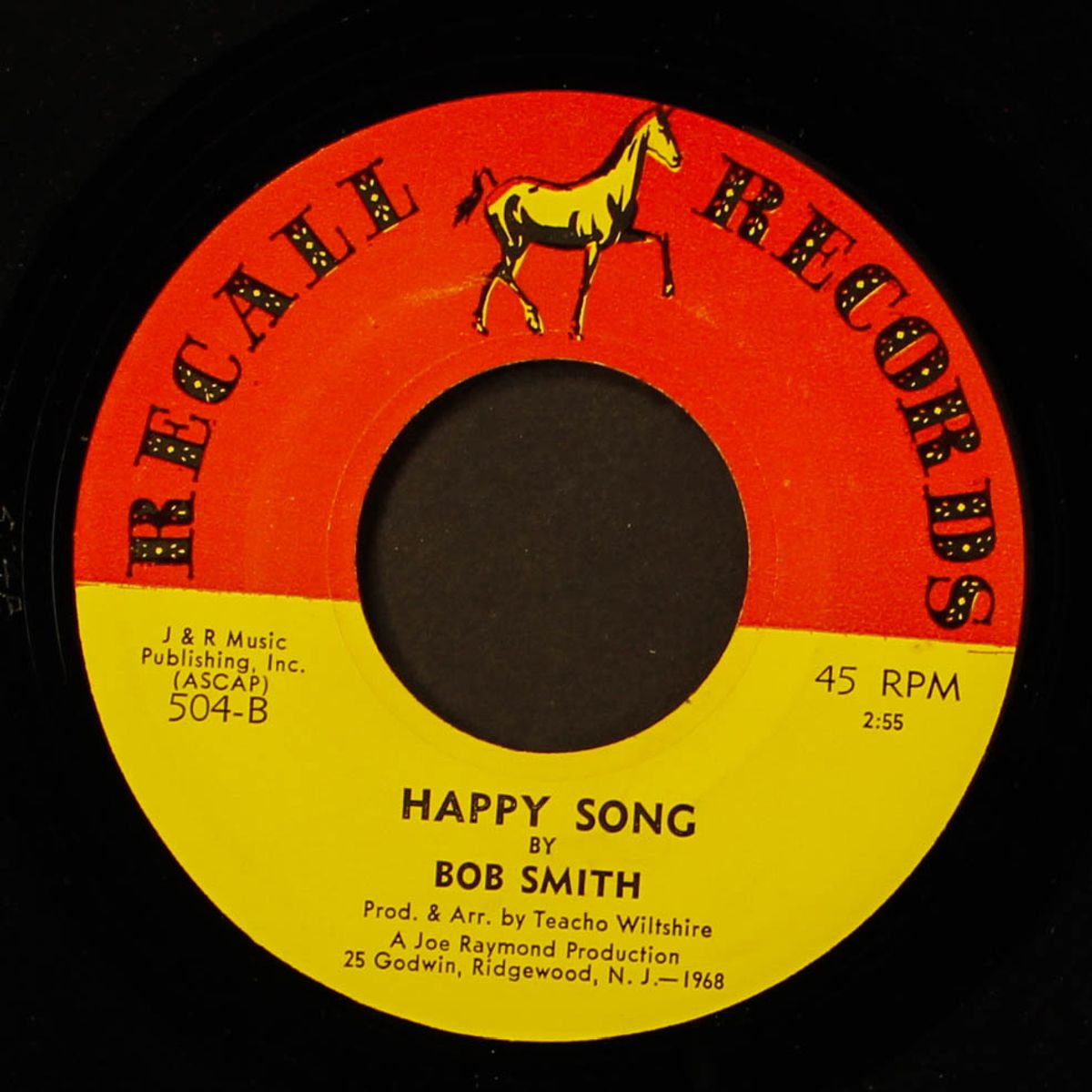hey mr. candidate / happy song by BOB SMITH