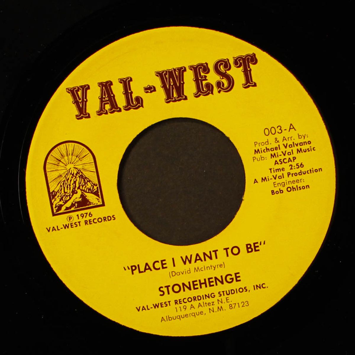 place i want to be / the country is where my mind wants to be by STONEHENGE