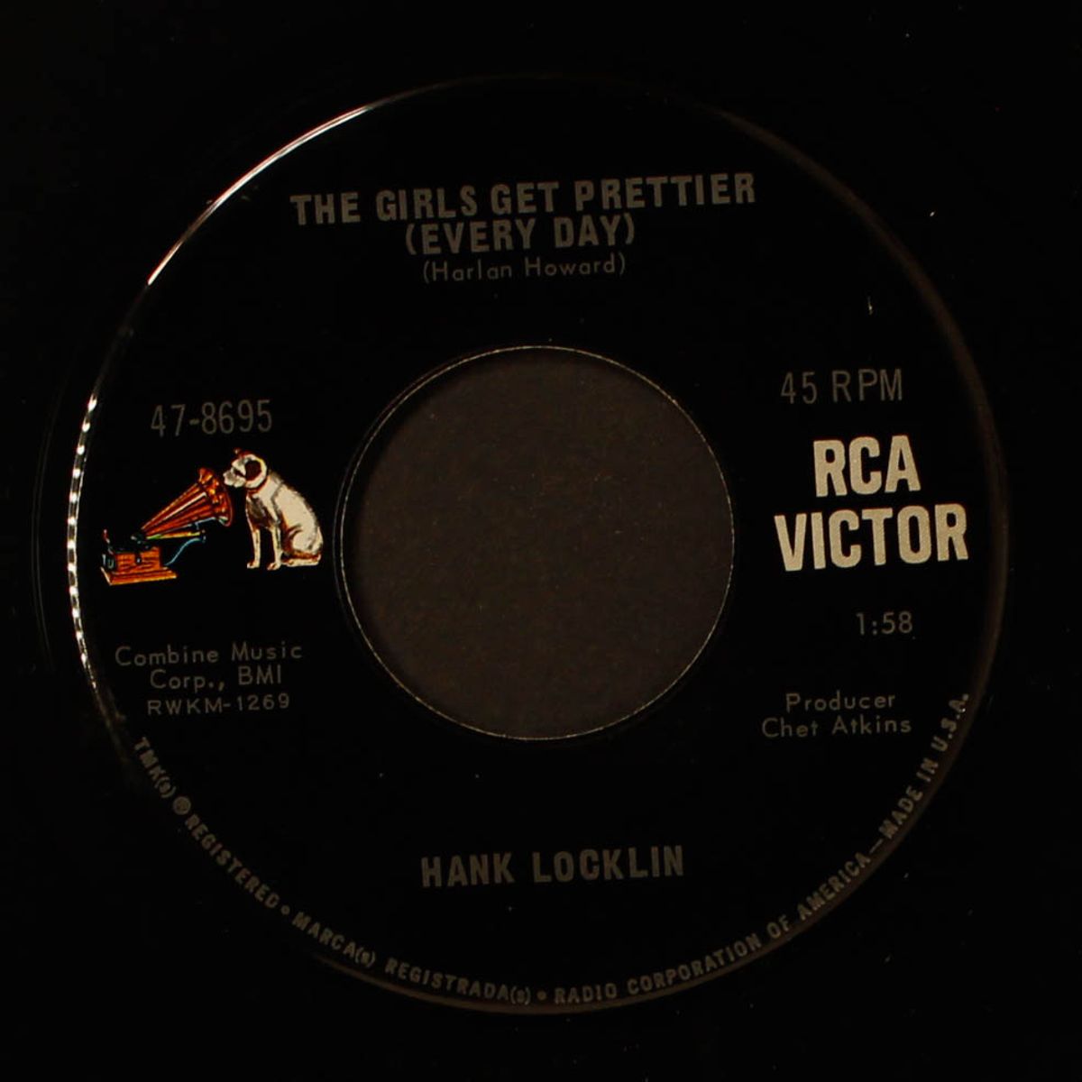 the girls get prettier every day by HANK LOCKLIN
