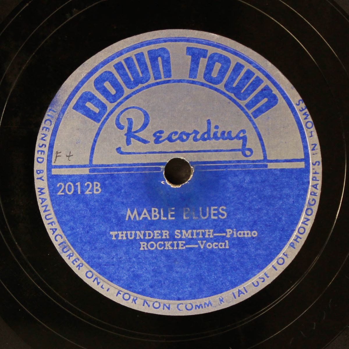 new worried life blues / mable blues by THUNDER SMITH