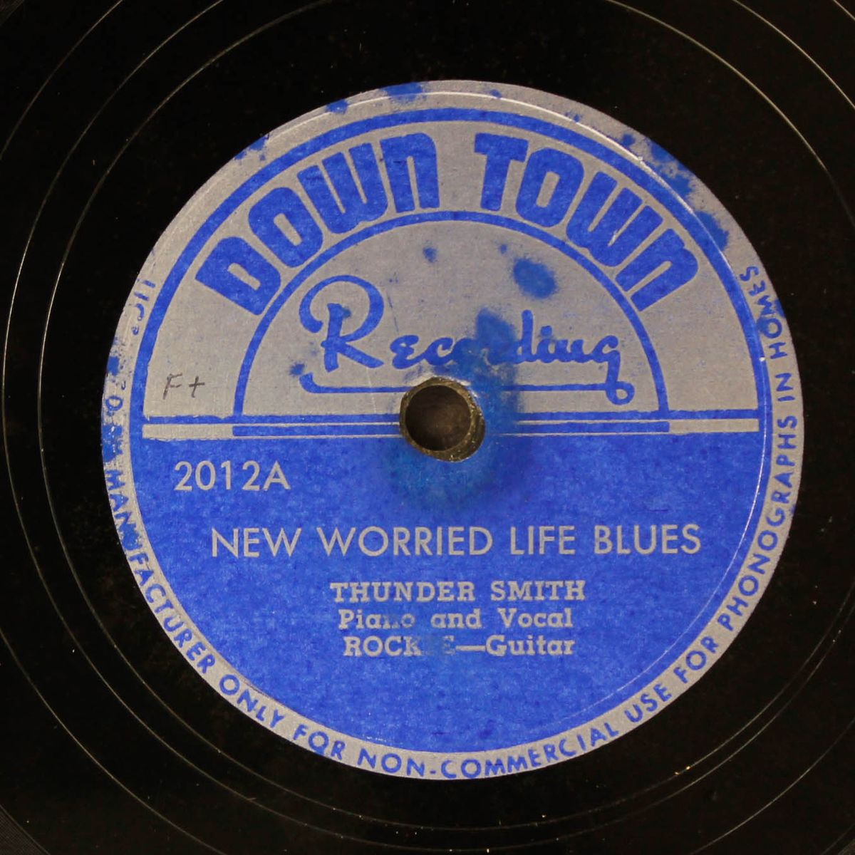 new worried life blues / mable blues by THUNDER SMITH