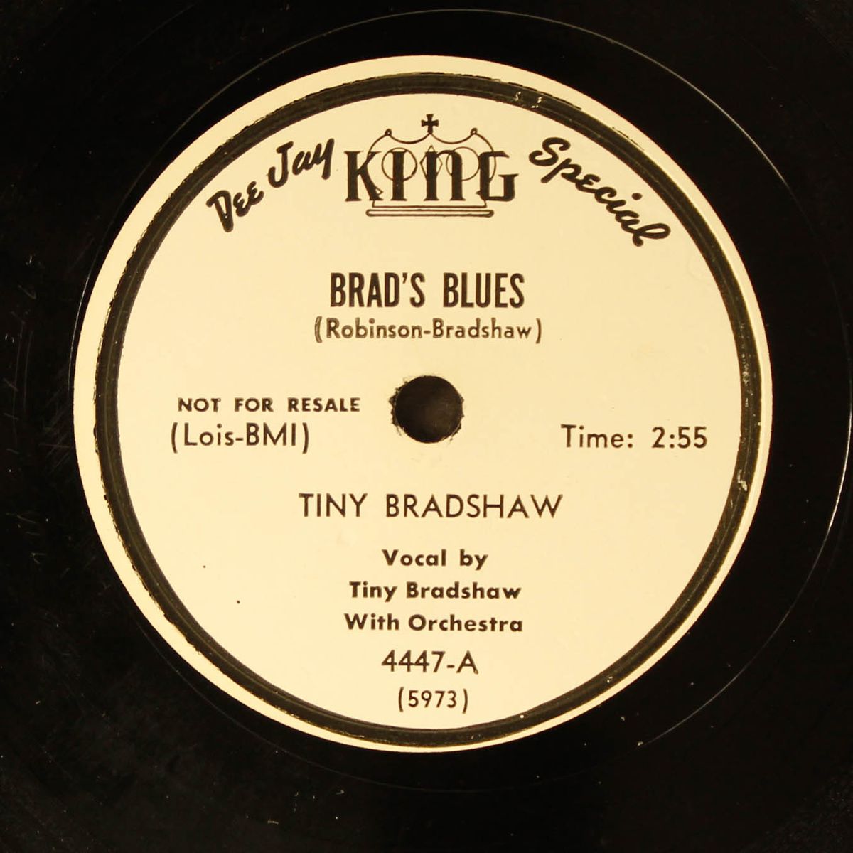 two dry bones on the pantry shelf / brad's blues by TINY BRADSHAW