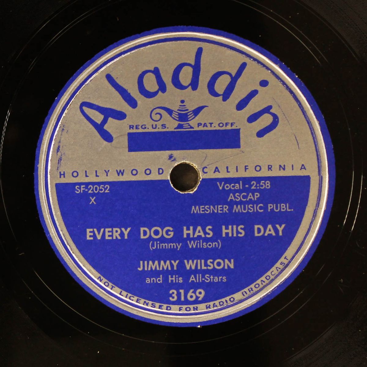 lemon squeezer / every dog has his day by JIMMY WILSON