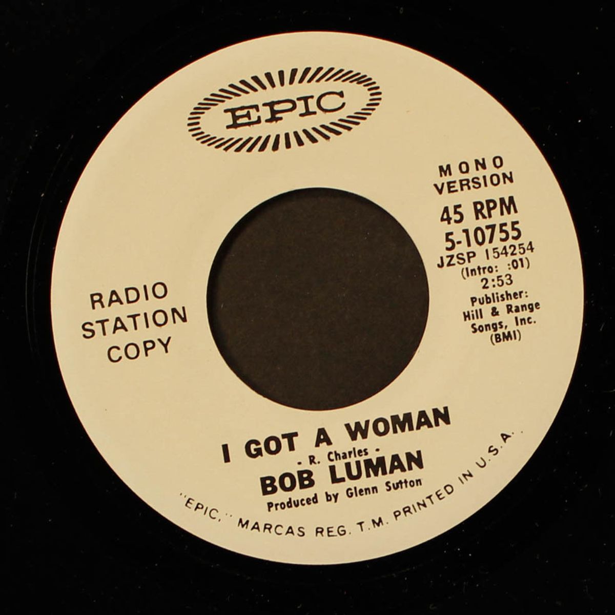 i got a woman by BOB LUMAN