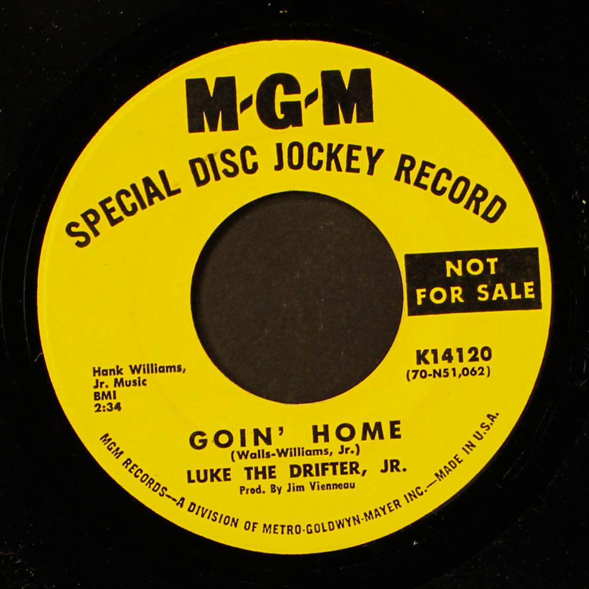 it don't take but one mistake / going' home by LUKE THE DRIFTER, JR.