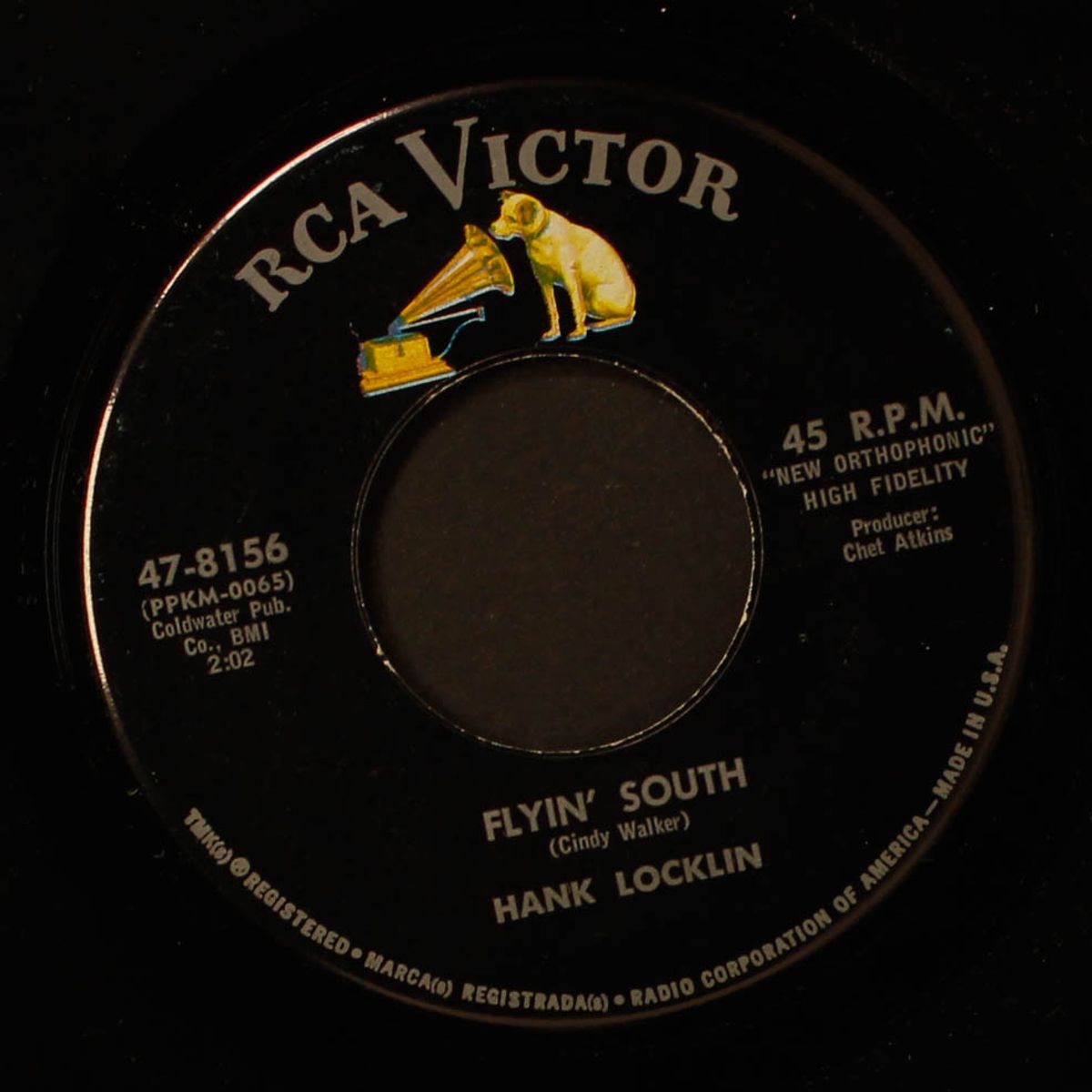 flyin' south / behind the footlights by HANK LOCKLIN