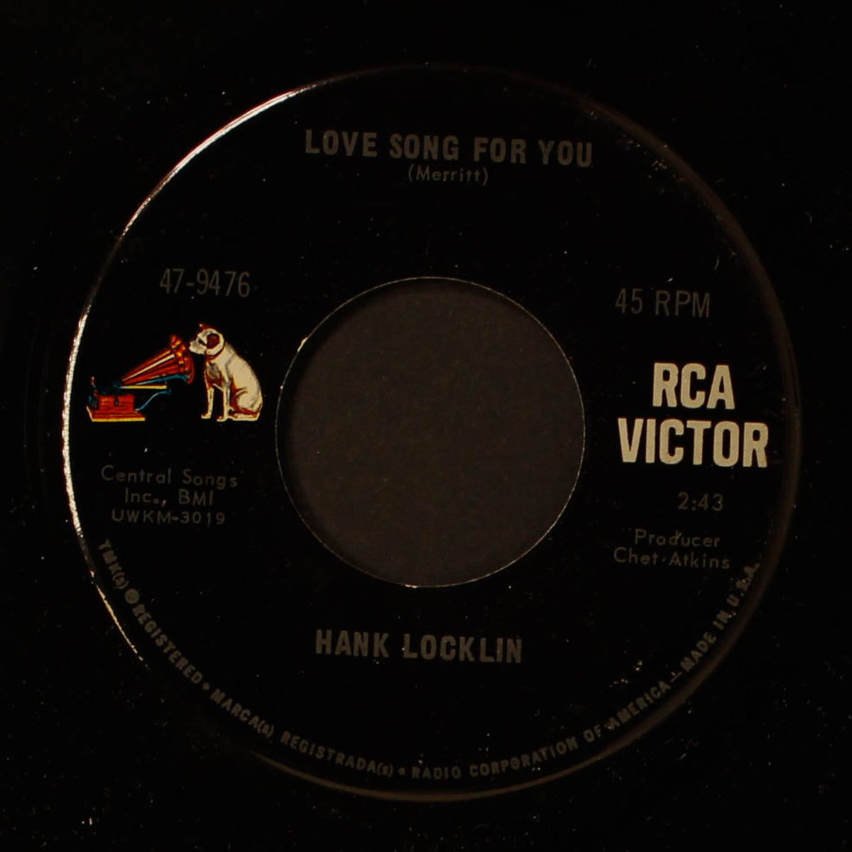 love song for you by HANK LOCKLIN