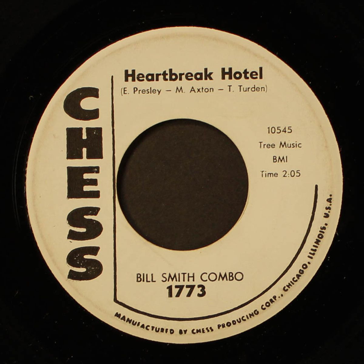 heartbreak hotel / lonely by BILL SMITH COMBO / JAMES BRADLEY