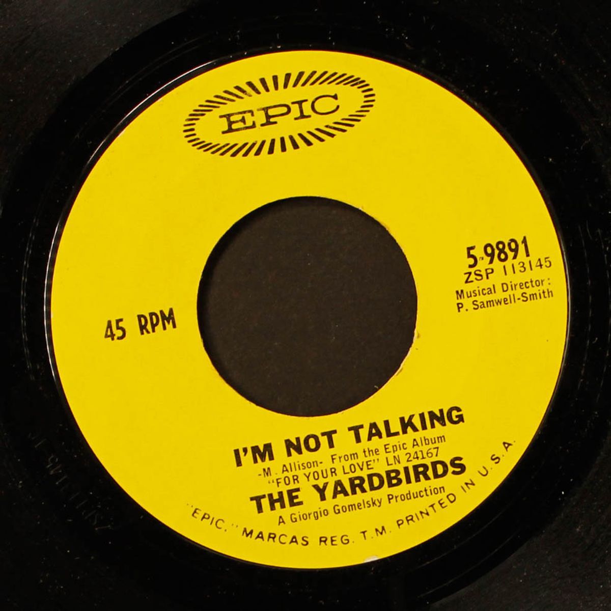 shapes of things / i'm not talking by YARDBIRDS