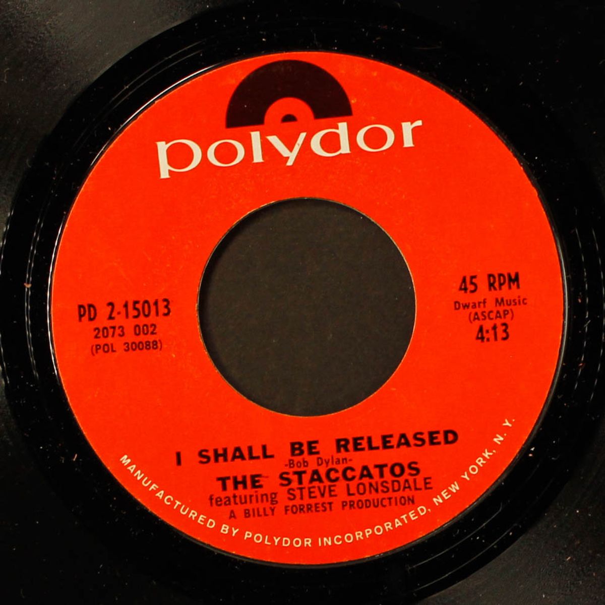 cry to me / i shall be released by STACCATOS