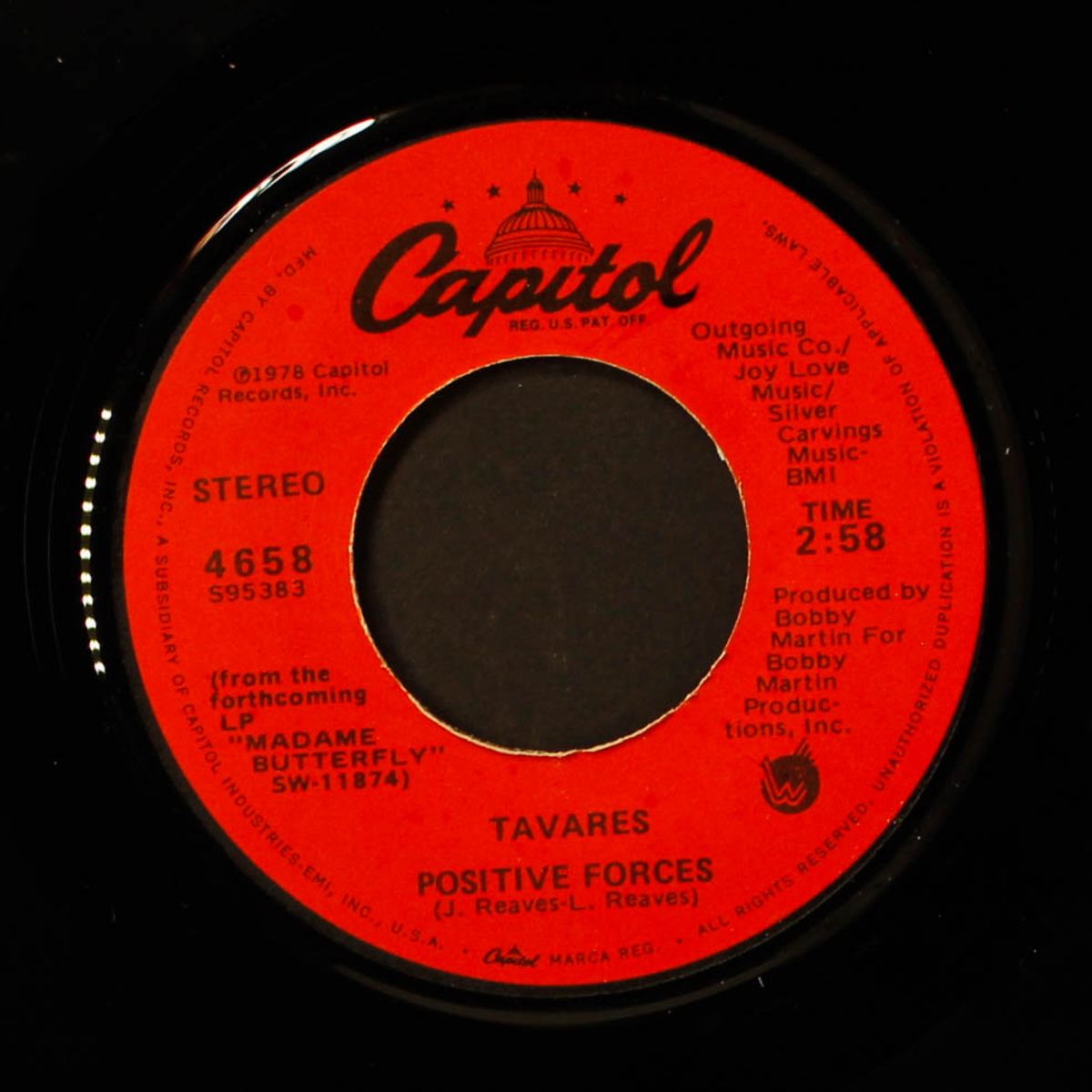 never had a love like this before / positive forces by TAVARES