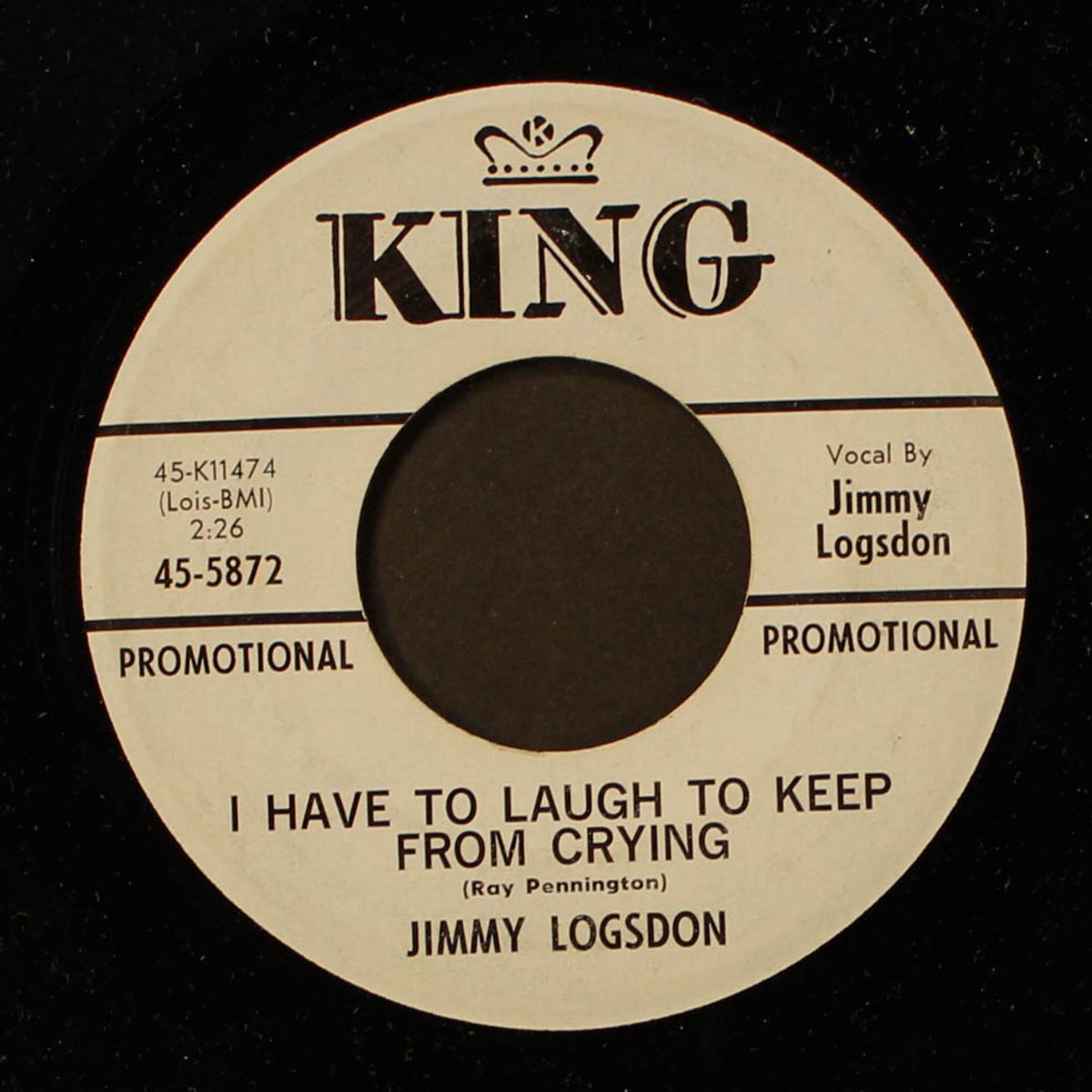 i have to laugh to keep from crying by JIMMY LOGSDON