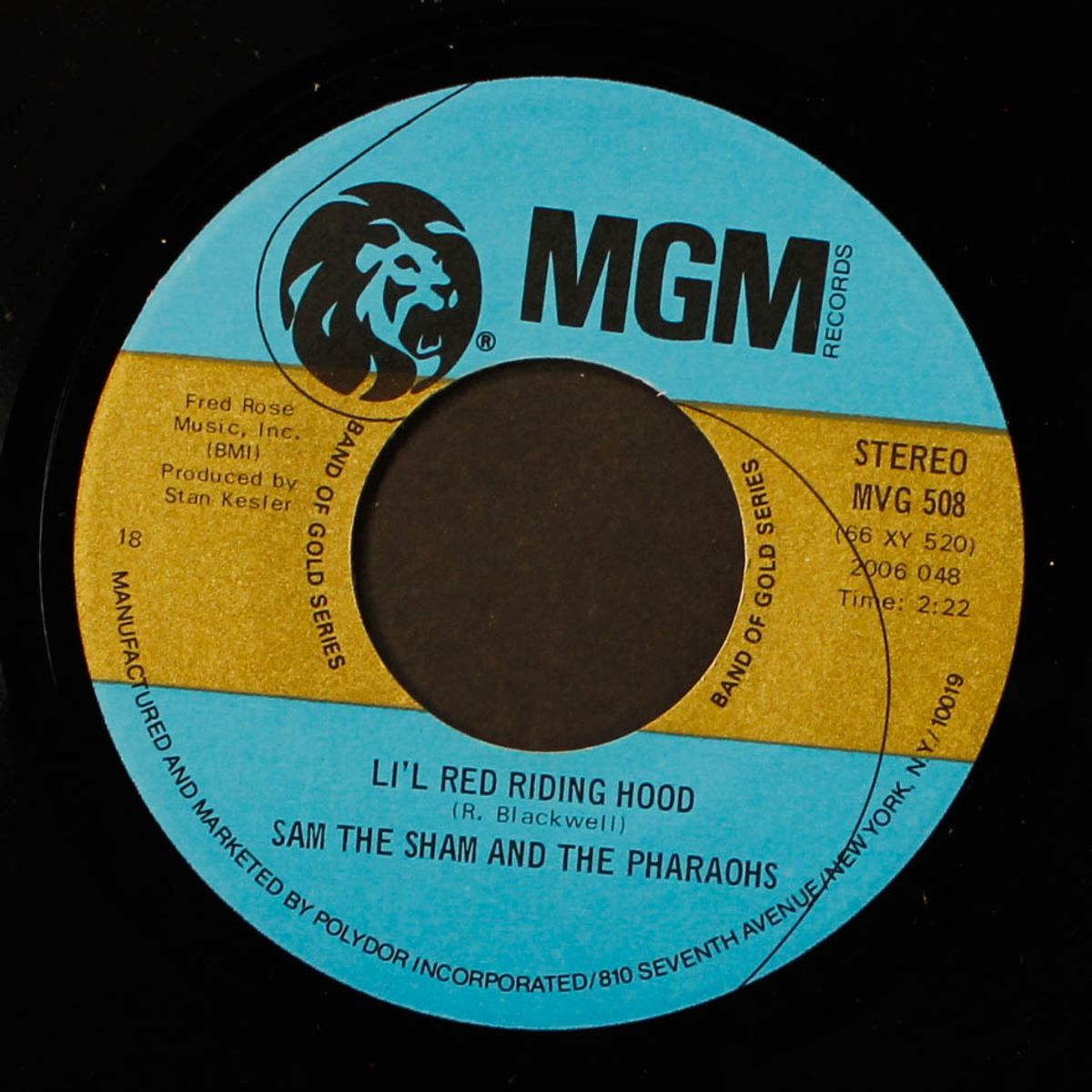 wooly bully / li'l red riding hood by SAM THE SHAM & PHARAOHS