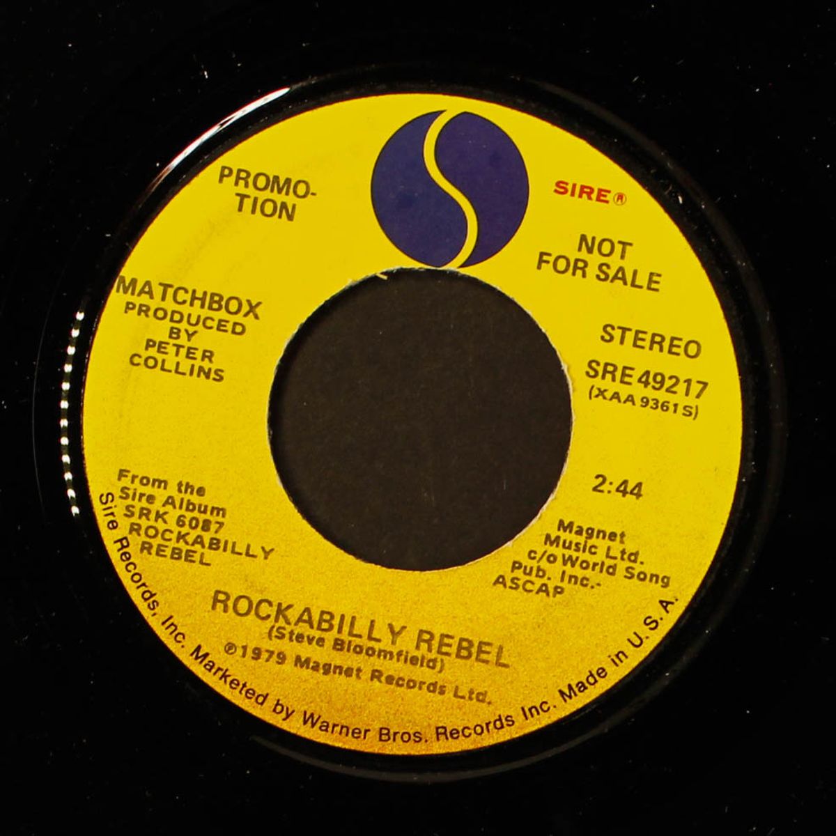 rockabilly rebel / mono by MATCHBOX