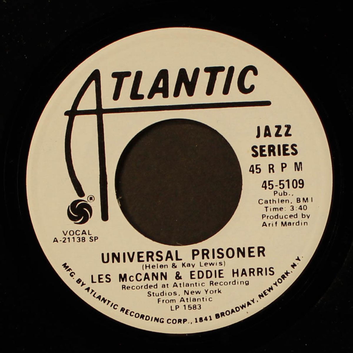 set us free / universal prisoner by LES MCCANN & EDDIE HARRIS