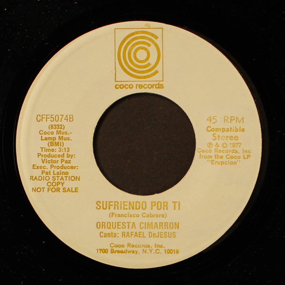 cimarron / sufriendo por ti by ORCHESTRA CIMARRON