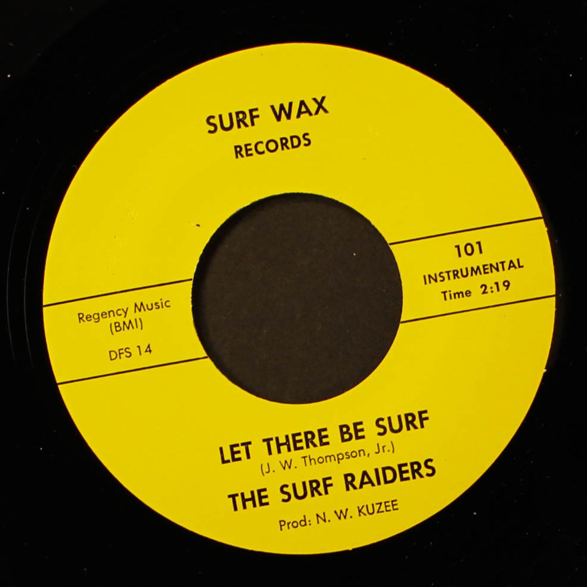 the curl rider / let there be surf by SURF RAIDERS