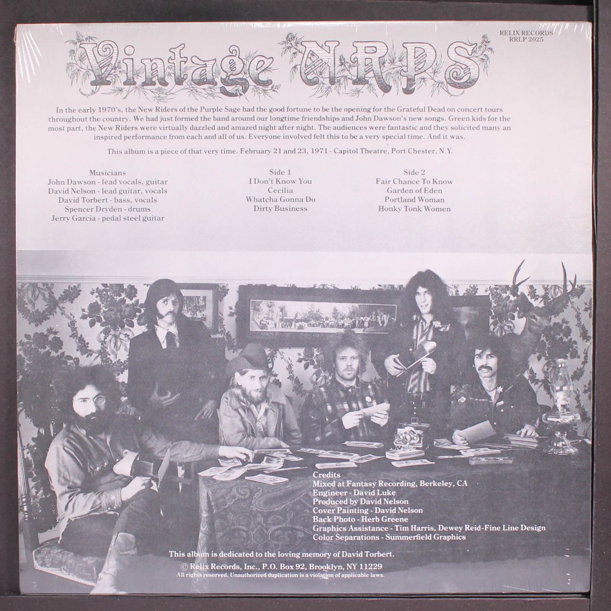 vintage nrps by NEW RIDERS OF THE PURPLE SAGE